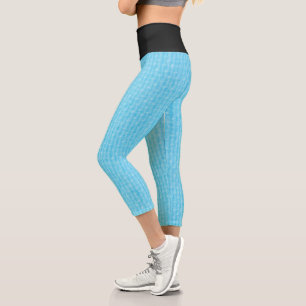 Leinwand und Schwarz Zazzle_Growshop. Capri Leggings