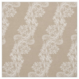 Leinwand-und Spitze-romantisches Shabby Stoff
