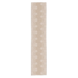 Leinwand-und Spitze-Shabby Chic Boho Kurzer Tischläufer