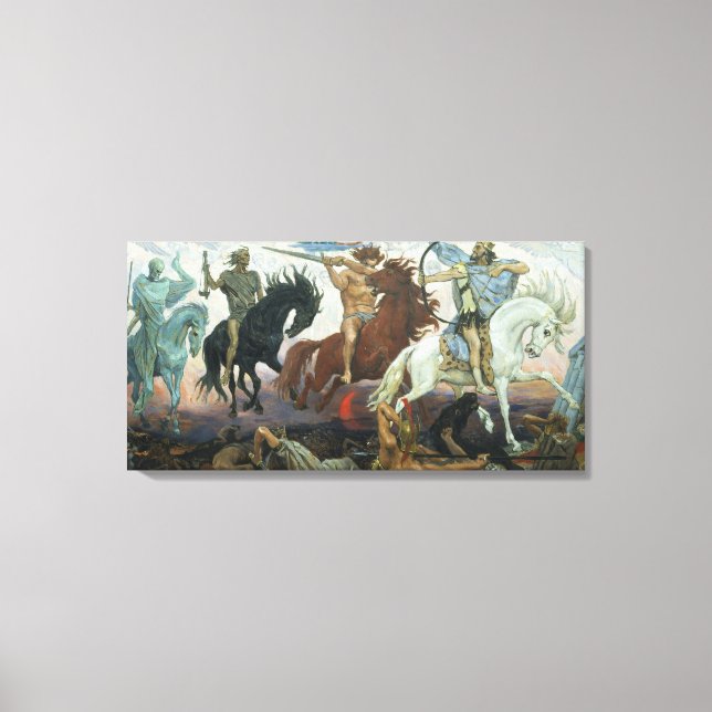 Leinwand Vier Sperma der Apokalypse Viktor Vasnets (Vorderseite)