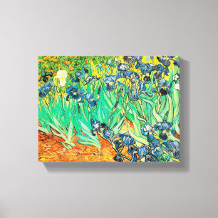 Leinwand Vincent van Gogh Irises 1889 Blauen Blume
