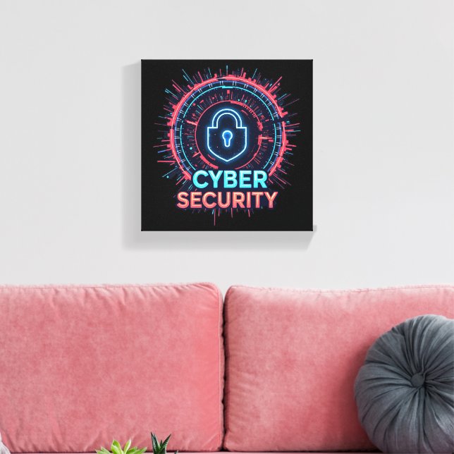 Leinwand von Cybersicherheitsexperten (Insitu (Wohnzimmer))