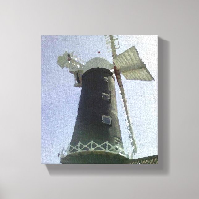 Leinwand von Windmühlen (Vorderseite)