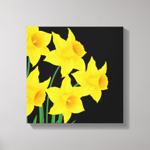 Leinwand Wall Art Daffodils