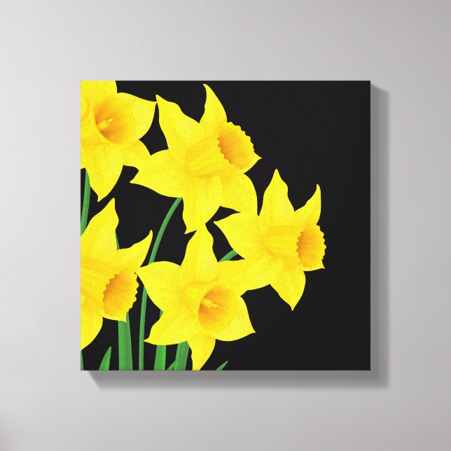 Leinwand Wall Art Daffodils (Vorderseite)