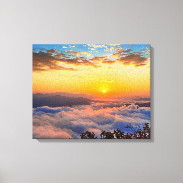 Leinwand Wall Art-Sunrise (Vorderseite)