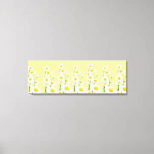 Leinwand Wall Art-White Daisies