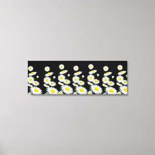 Leinwand Wall Art-White Daisies