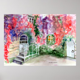 LEINWAND - WASSERFARBEN VON HARRIET DAVIDSOHN POSTER