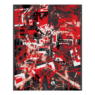 Leinwand (Woboco die Tormenton Techno! Besiegt!) Poster