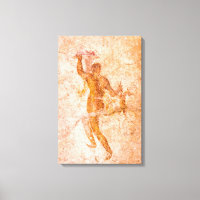 Leinwand Wrap - Roman Fresco, Ancient Pompeii, Ita