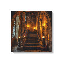Leinwanddruck (Burgtreppe)