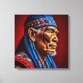 Leinwanddruck (Der, der sieht)