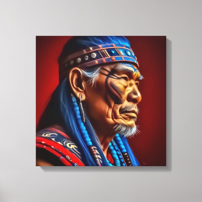 Leinwanddruck (Der, der sieht) (Vorderseite)