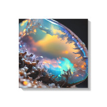 Leinwanddruck (Fire Opal)