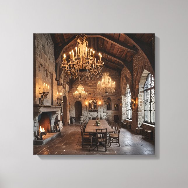 Leinwanddruck (Schlossspeisesaal) (Vorderseite)