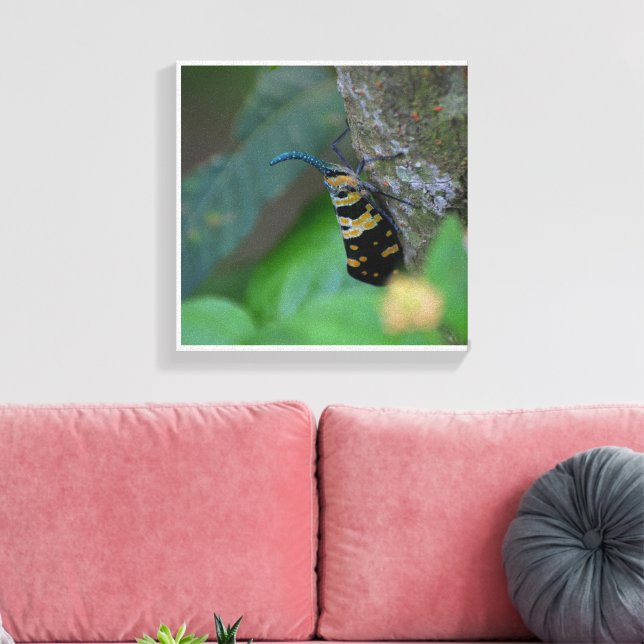 Leinwanddruck Soft Macro Nature Art gestreckt (Insitu (Wohnzimmer))