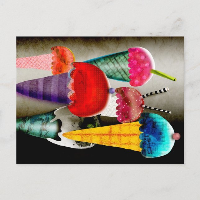 Leinwandkunst Postkarte (Vorderseite)