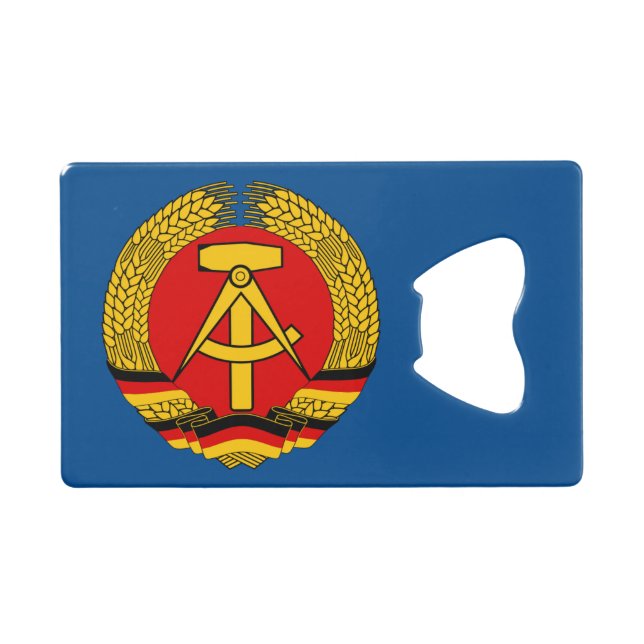 Leipzig, DDR - Ostdeutschland Geldbeutel Flaschenöffner (Vorderseite (Horizontal))