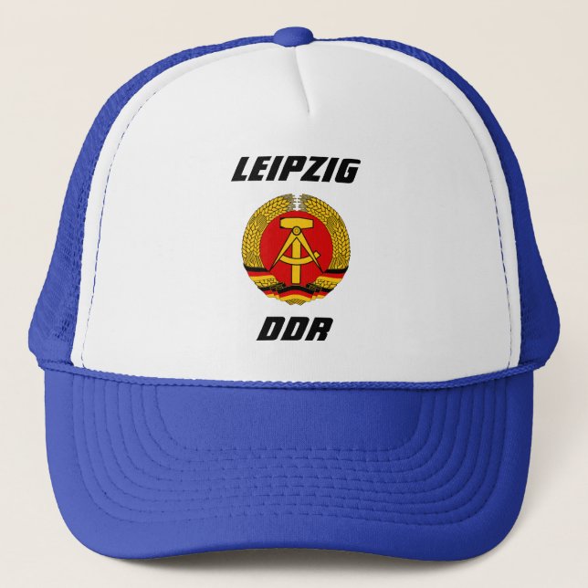 Leipzig, DDR - Ostdeutschland Truckerkappe (Vorderseite)