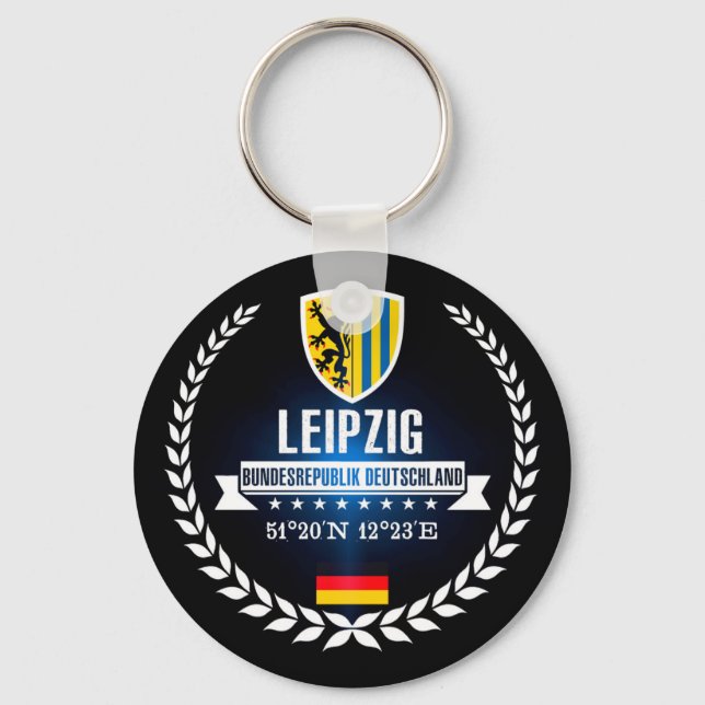 Leipzig Schlüsselanhänger (Vorderseite)
