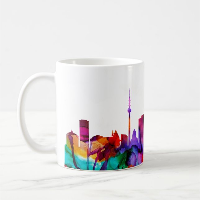 Leipzig Skyline Kaffeetasse (Links)
