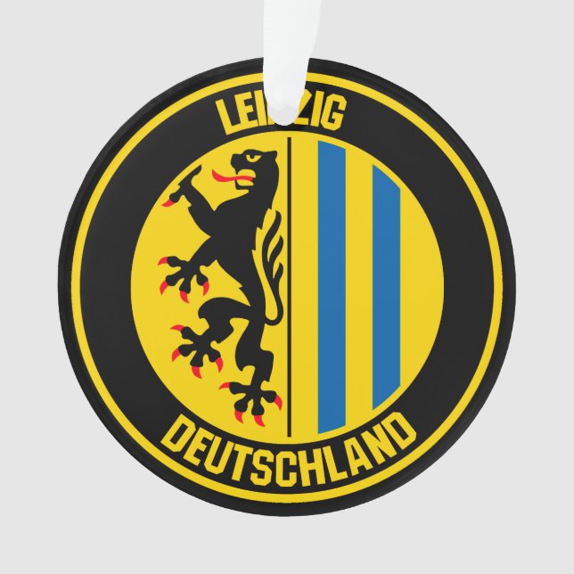 Leipziger RundEmblem Ornament (Vorderseite)