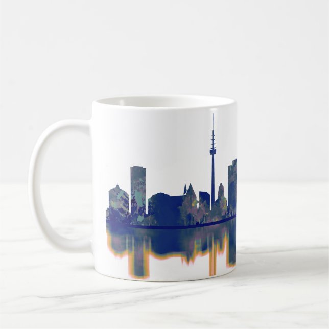 Leipziger Skyline Kaffeetasse (Links)