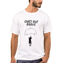 Leise aber tapfere Katze – Katze-Shirt mit individ
