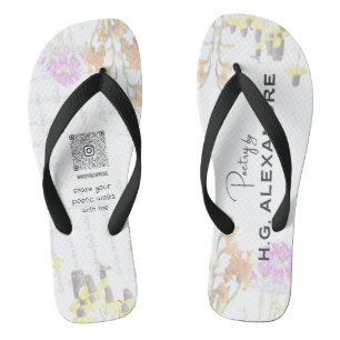 „Leise gemalte Poesie“ – Flip Flops