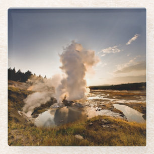 Leisten-Geysir, Norris Geysir-Becken Glasuntersetzer