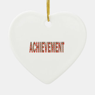 LEISTUNG Erfolgs-Motivations-Bemühungs-Inspiration Keramik Ornament