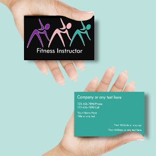 Leistungsstarke Business-Karten für Fitness-Traine Visitenkarte