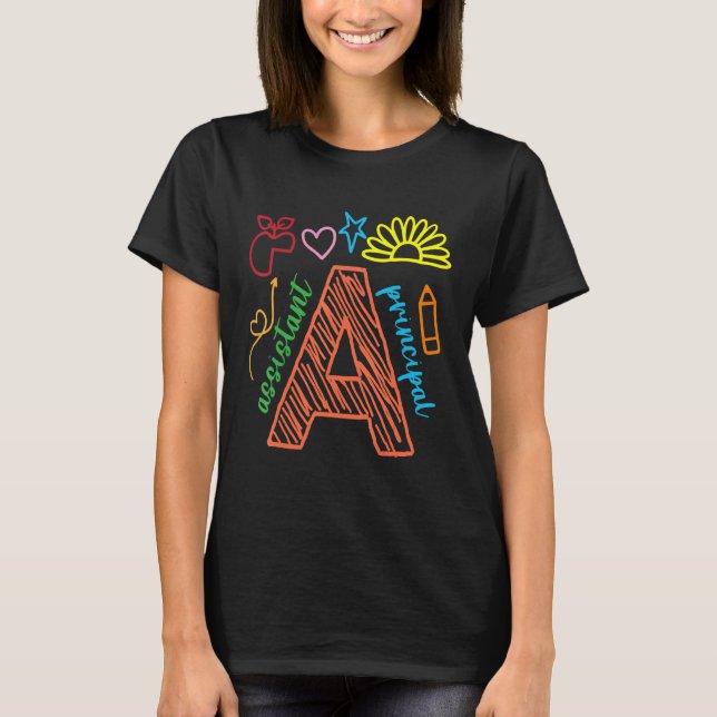 Leitbild eines Assistenten T-Shirt (Vorderseite)