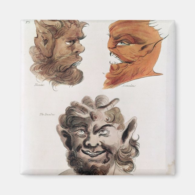 Leiter der bösen Dämonen Magnet (Vorne)