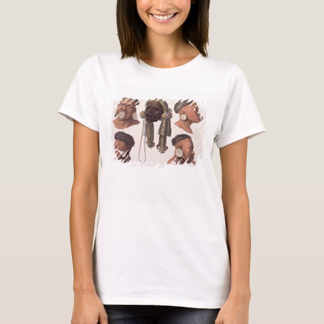 Leiter der Botocudos-Amerikanische Ureinwohner (Fa T-Shirt (Vorderseite)