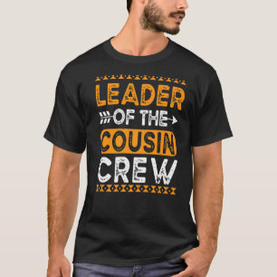 Leiter der Cousin Crew Leader Happy Familie T-Shirt