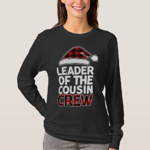 Leiter der Cousin Crew Weihnachten Buffalo Red Pl T-Shirt