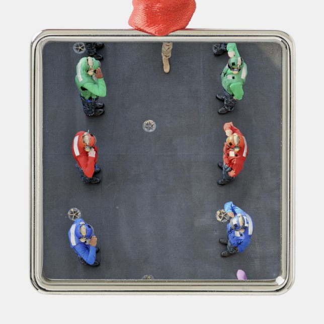 Leiter der Marineinsätze Silbernes Ornament (Vorne)