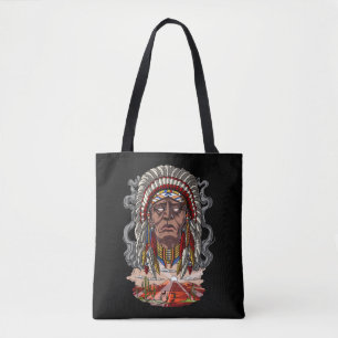 Leiter des Amerikanischen Ureinwohners Tasche