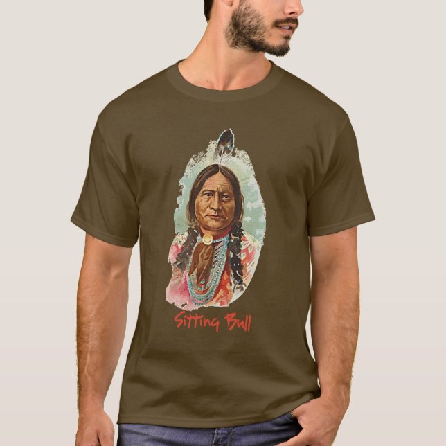 Leiter des nationalen Amerikanischen Ureinwohners T-Shirt (Vorderseite)