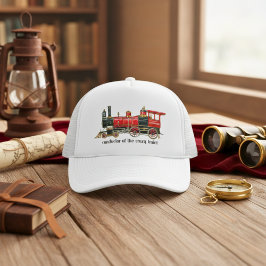 Leiter des verrückten Zuges! Baseball Cap Truckerkappe