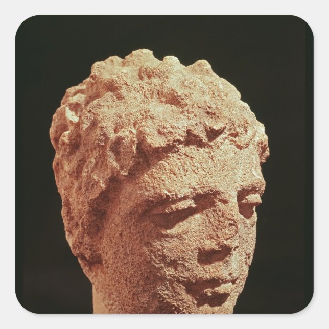 Leiter einer Göttlichkeit Quadratischer Aufkleber (Vorderseite)