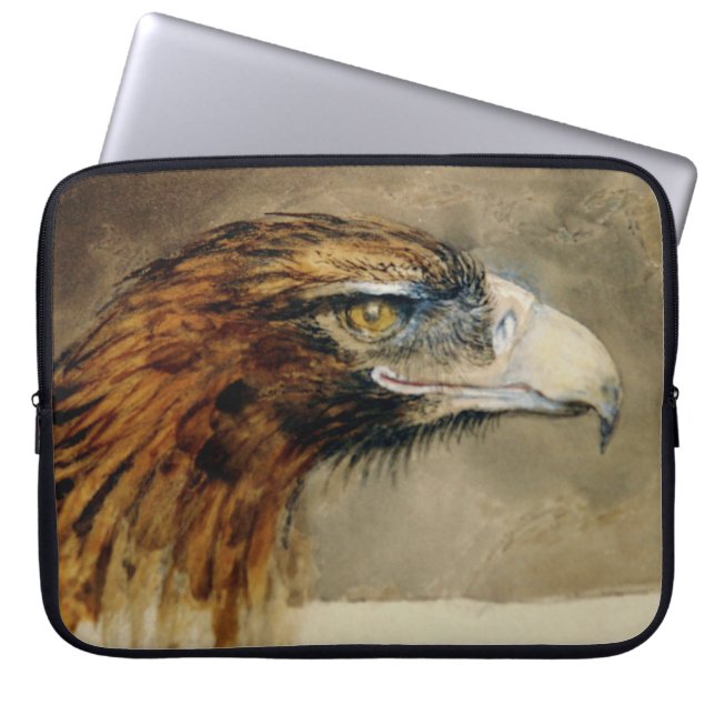 Leiter eines Golden Eagle (von John Ruskin) Laptopschutzhülle (Vorderseite)