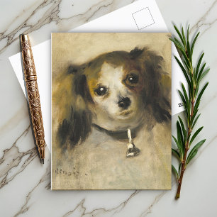 Leiter eines Hundes, Auguste Renoir Art Postkarte
