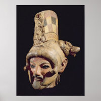 Leiter eines Kriegers, der einen Helm trägt