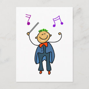 Leiter Kid Postkarte