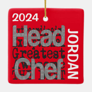 Leiter Koch Extraordinaire CUSTOM Keramikornament