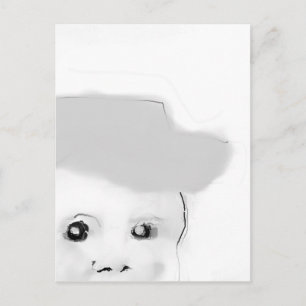 Leiter Postkarte