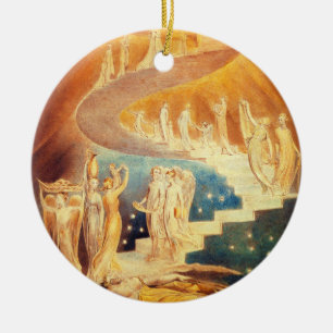 Leiter-Verzierung Williams Blake Jakob Keramikornament